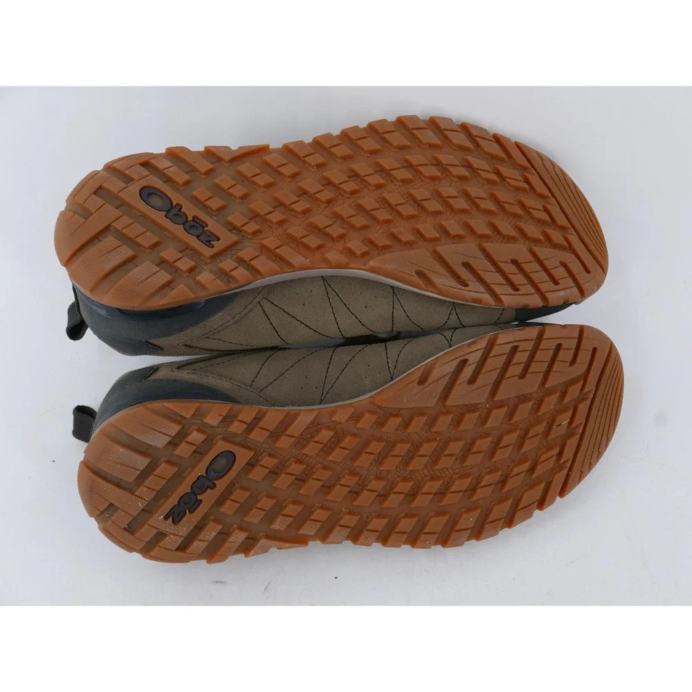 Oboz Bozeman Shoes Brown Suede Comfort Trail Hiking Low Sneakers Men's Size 8